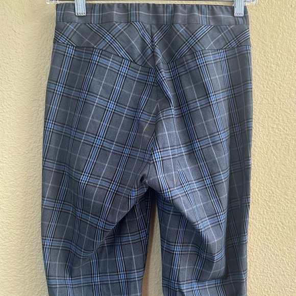 Rag & Bone “Simone” Black, Blue, Gray Plaid Slim Fit Pant Size 2 EUC! - Picture 9 of 10